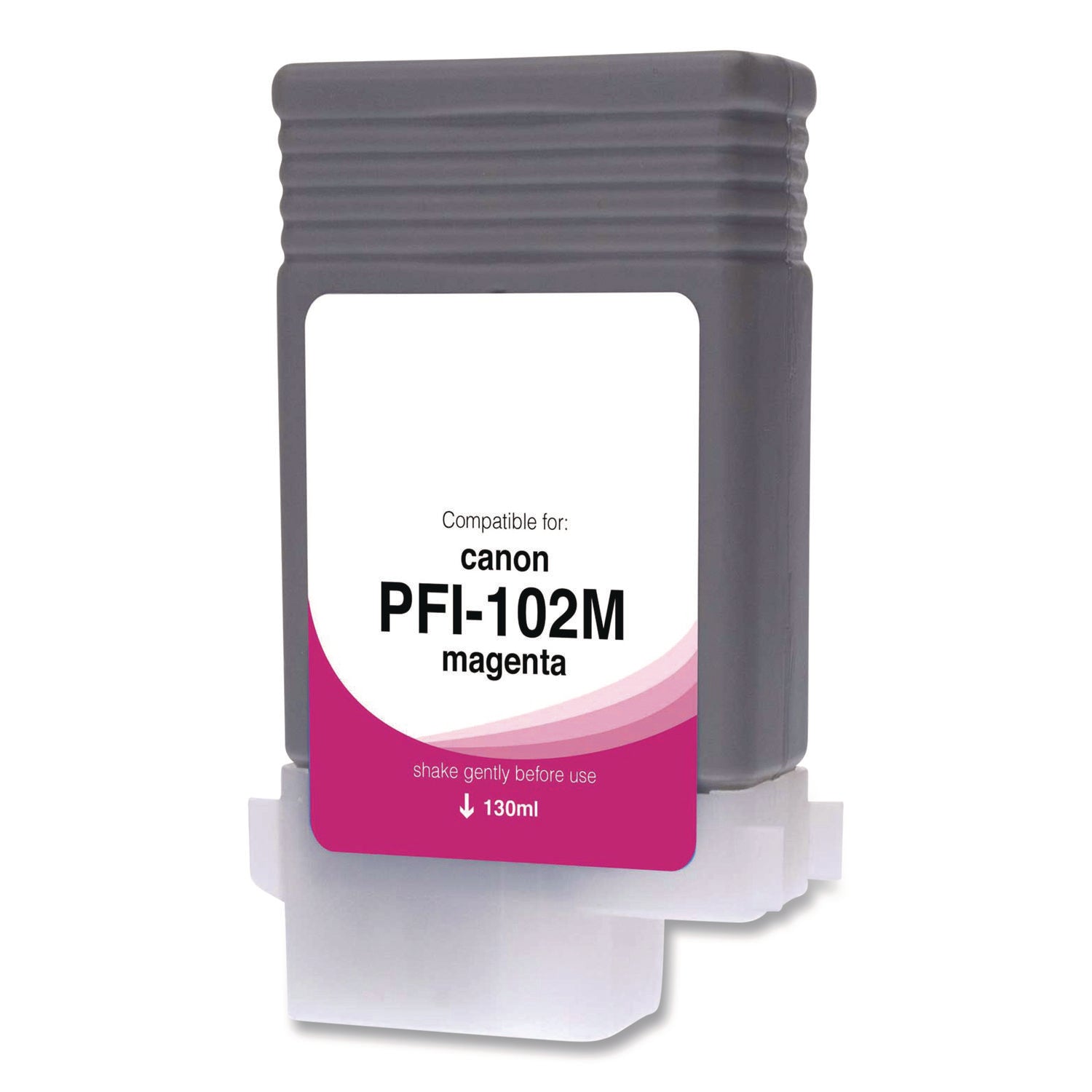 Innovera® Compatible Magenta Ink, Replacement for PFI-102 (0897B001), 130 mL - Bloom Skins