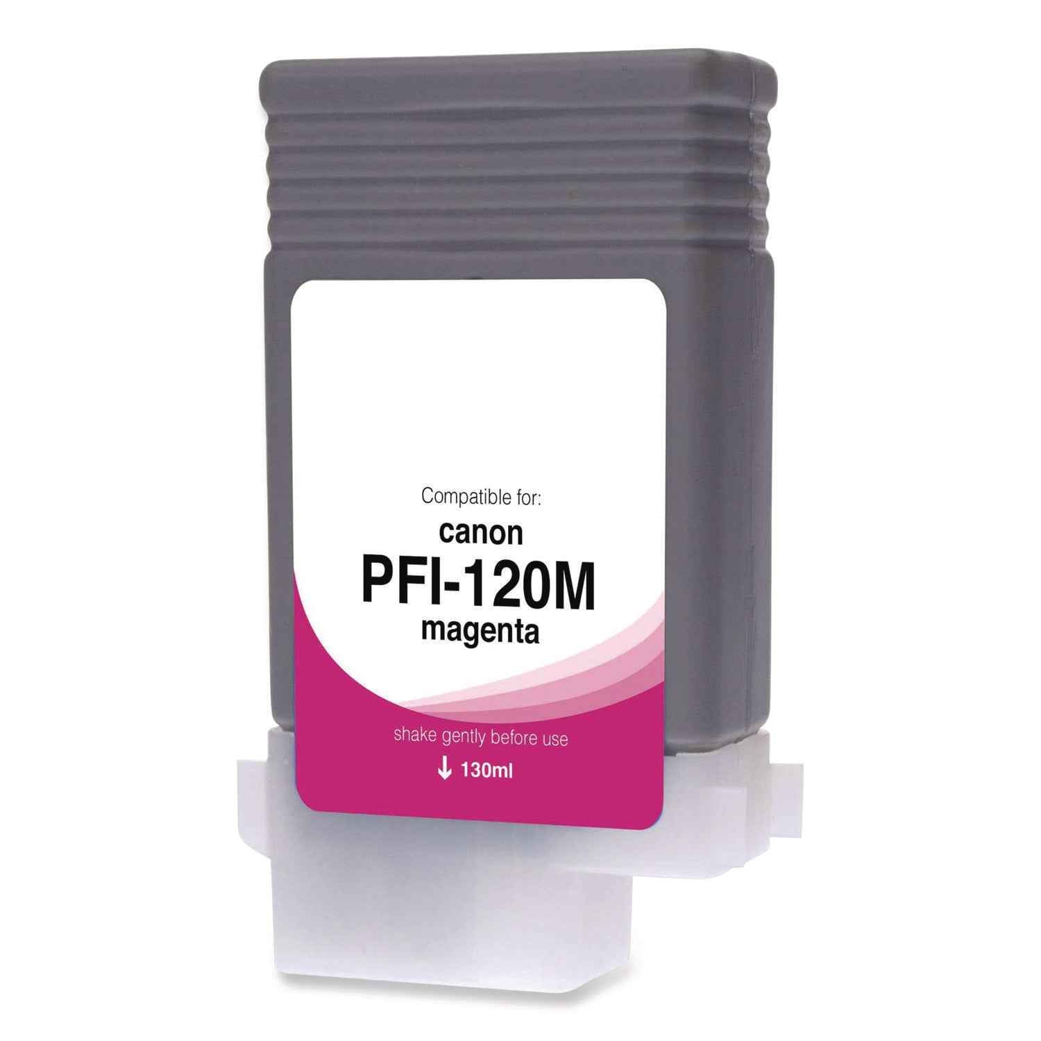 Innovera® Compatible Magenta Ink, Replacement for PFI-120 (2887C001), 130 mL