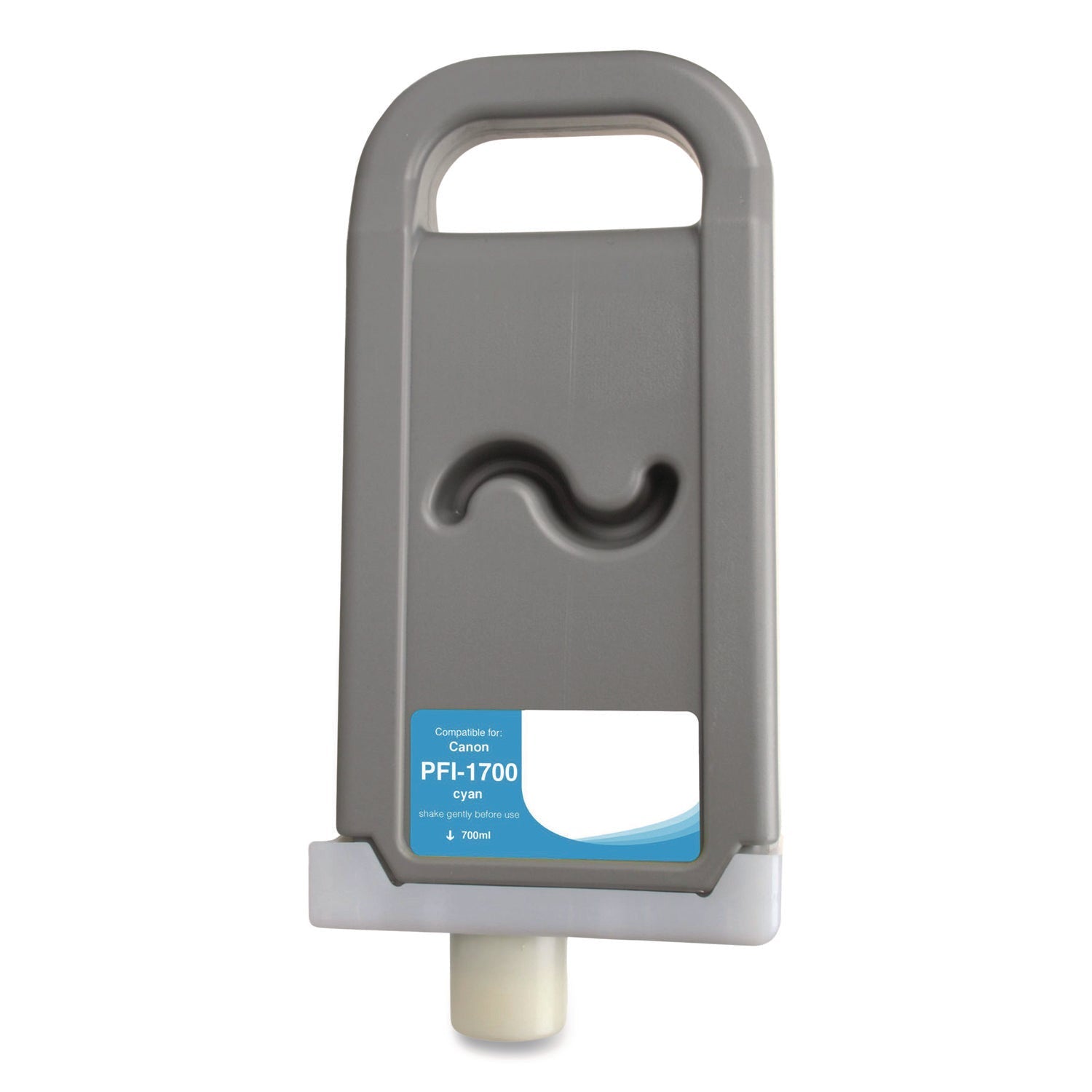 Innovera® Compatible Cyan Ink, Replacement for PFI-1700 (0776C001AA), 700 mL - Bloom Skins