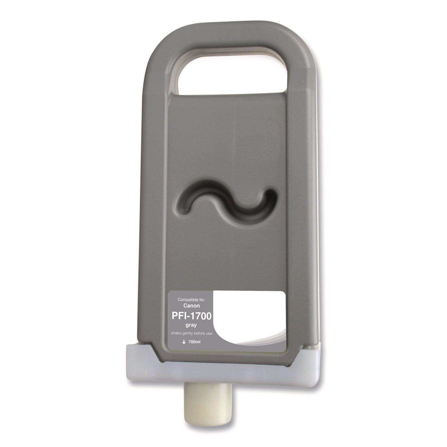 Innovera® Compatible Gray Ink, Replacement for PFI-1700 (0781C001AA), 700 mL - Bloom Skins