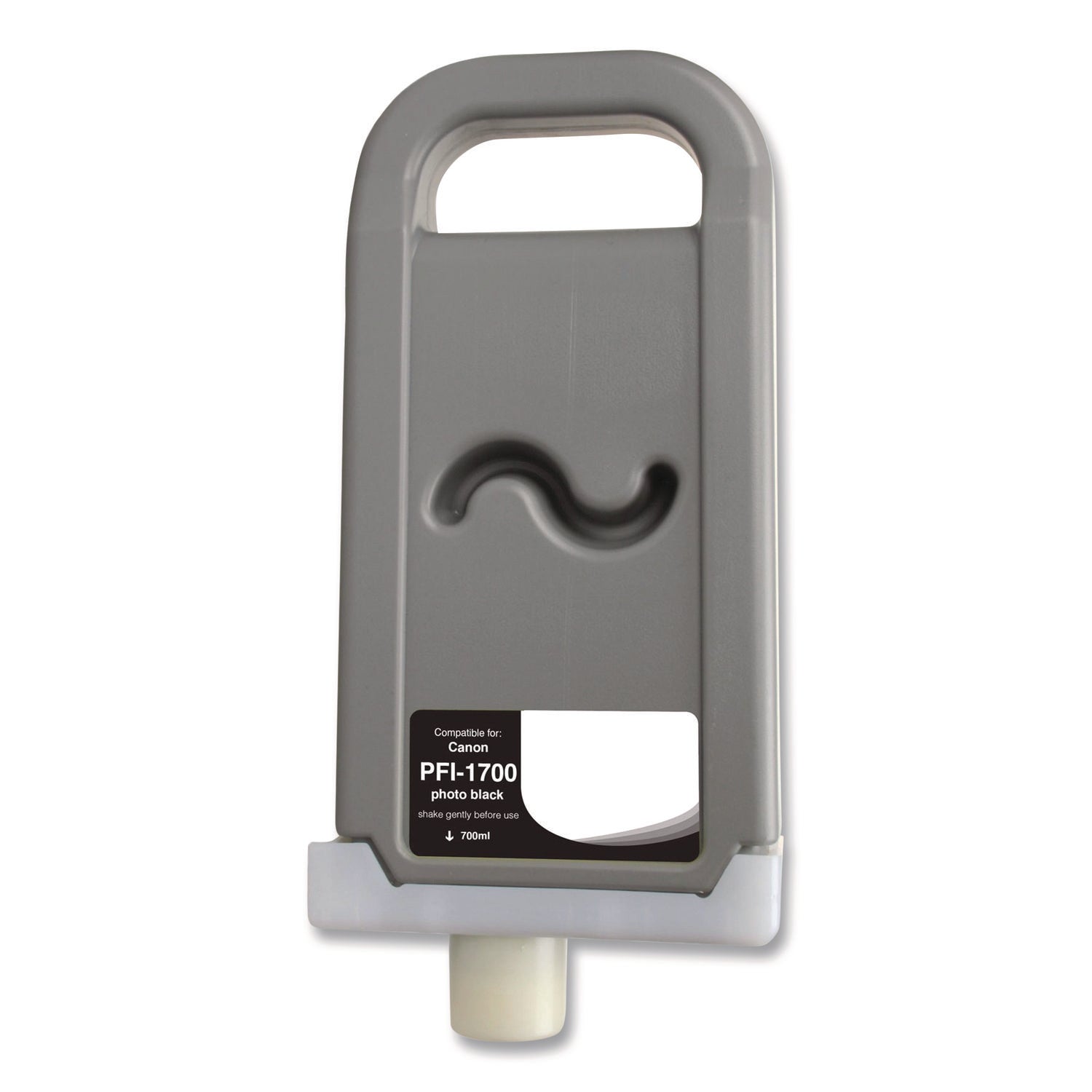 Innovera® Compatible Photo Black Ink, Replacement for PFI-1700 (0775C001AA), 700 mL - Bloom Skins