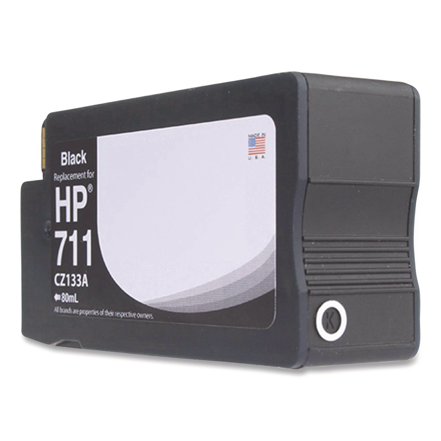 Innovera® Remanufactured Black Ink, Replacement for 711 (CZ129A), 38 mL - Bloom Skins