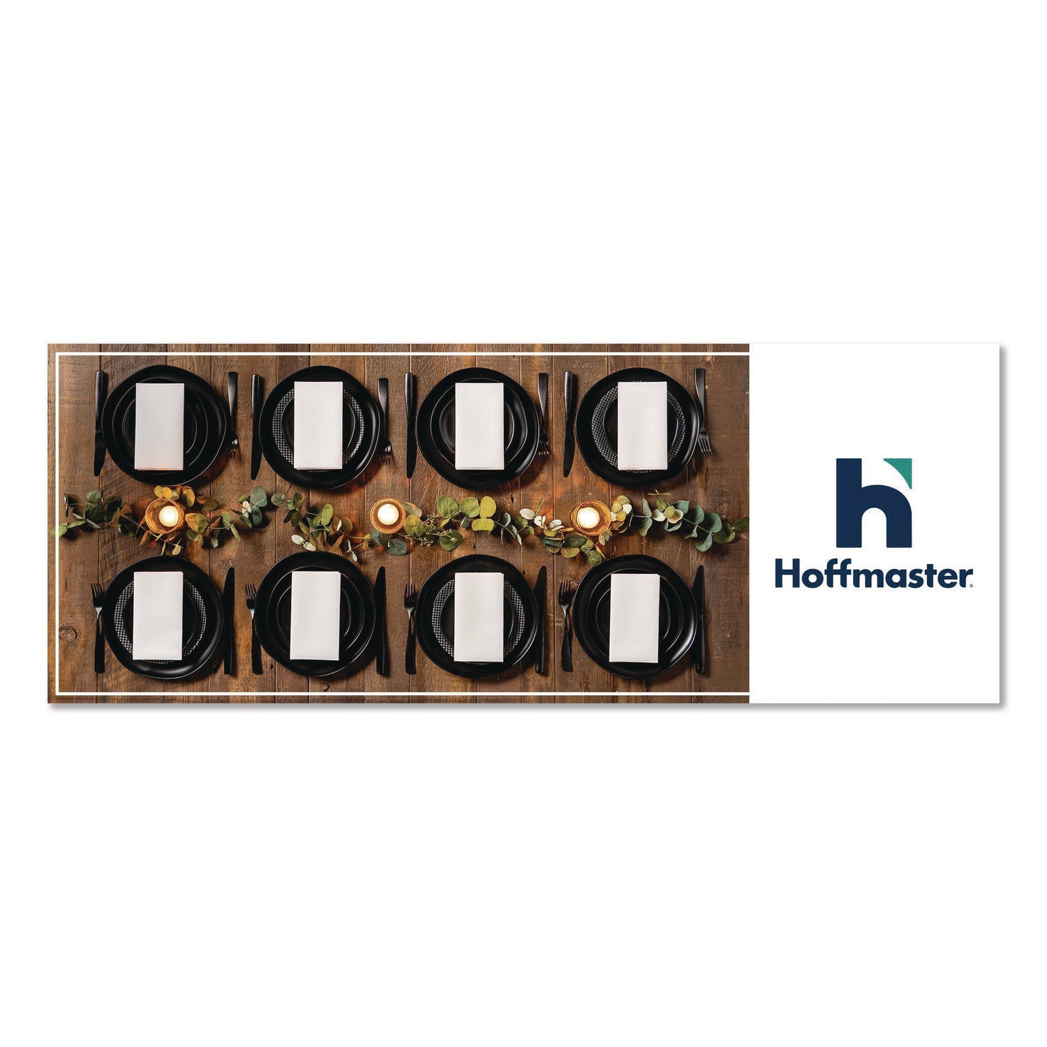 Hoffmaster® Adhesive Napkin Bands, White, 1.5", 10,000/Carton - Bloom Skins