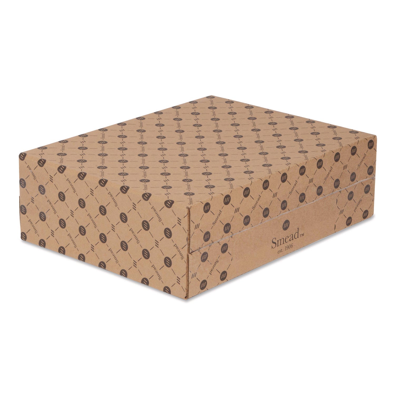 Smead Flip Top File Box, Letter Files, 13 x 3.7 x 10, Saddle