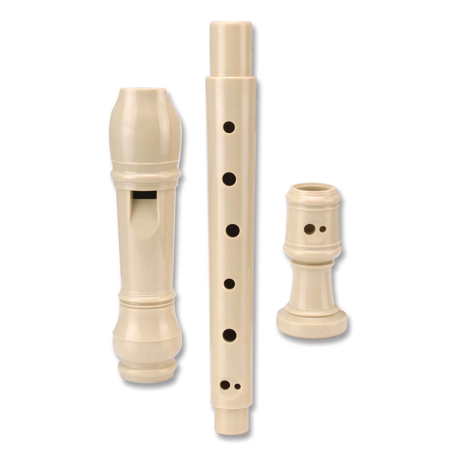 Maped Helix Soprano School Recorder, Plastic, Beige - Bloom Skins