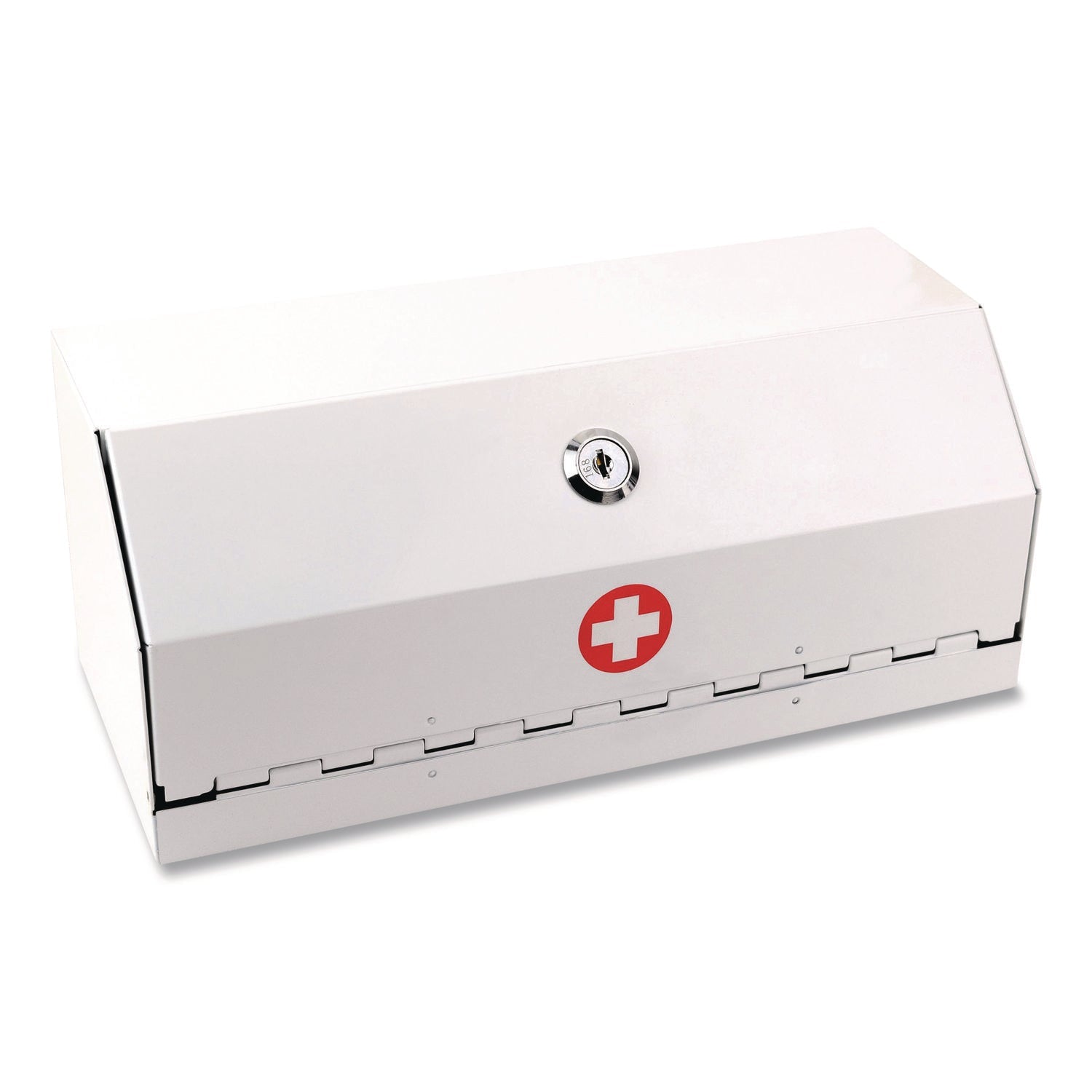 Maped Helix Metal Lockable Wall-Mounted Drug Cabinet,11.5 x 4.24 x 4.75, White - Bloom Skins