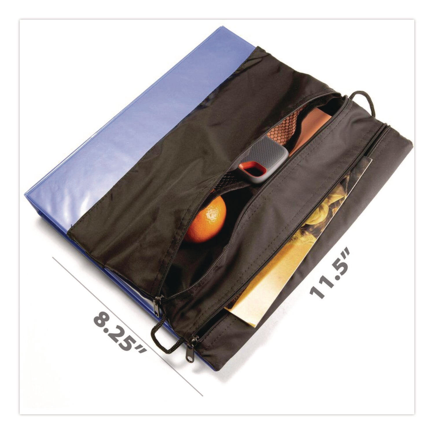 Officemate Strap-n-Sack for Binder | Blue