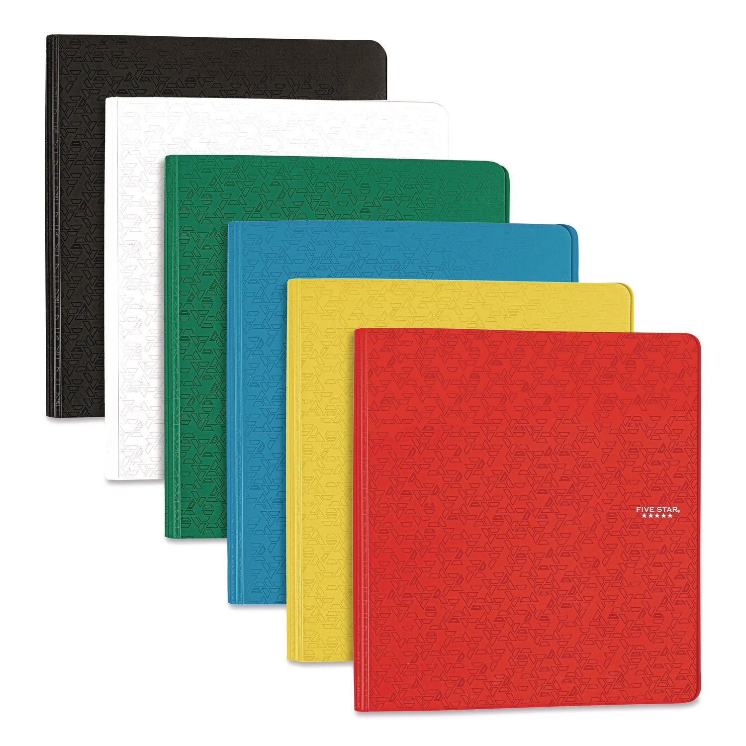 Five Star® 1" Plastic Binder, 3 Rings, 1" Capacity, 11 x 8.5, Randomly Assorted Color - Bloom Skins
