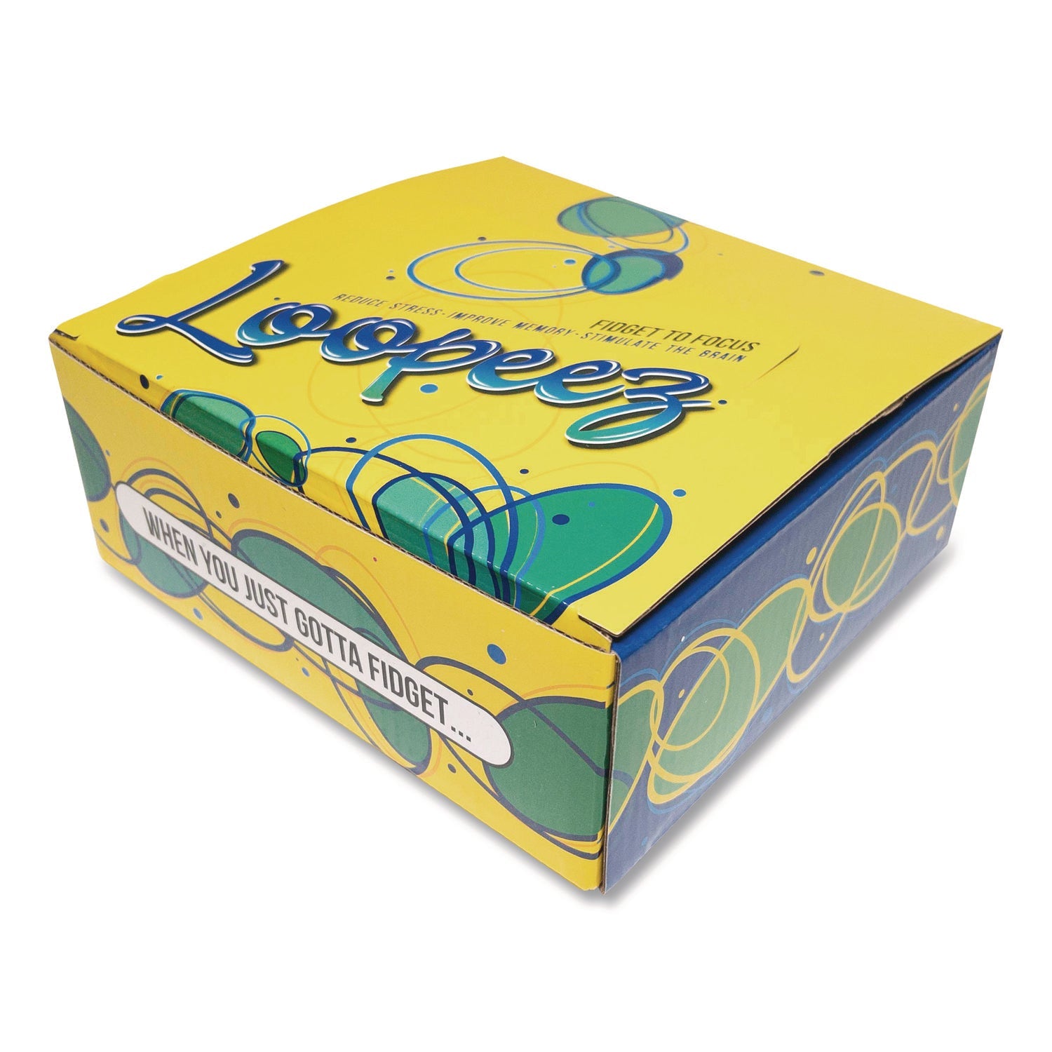 TPG Creations™ Loopeez Fidget Toy, Small, Assorted Colors, 24/Carton - Bloom Skins