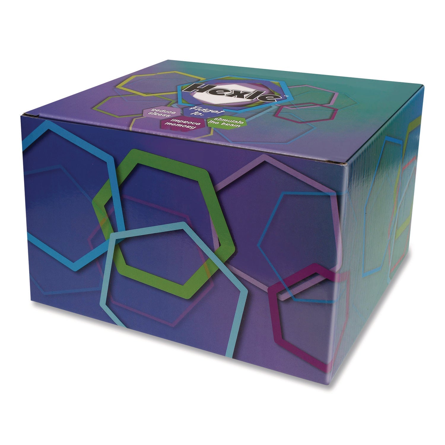 TPG Creations™ Hexle Fidget Toy, Small, Assorted Colors, 24/Carton - Bloom Skins