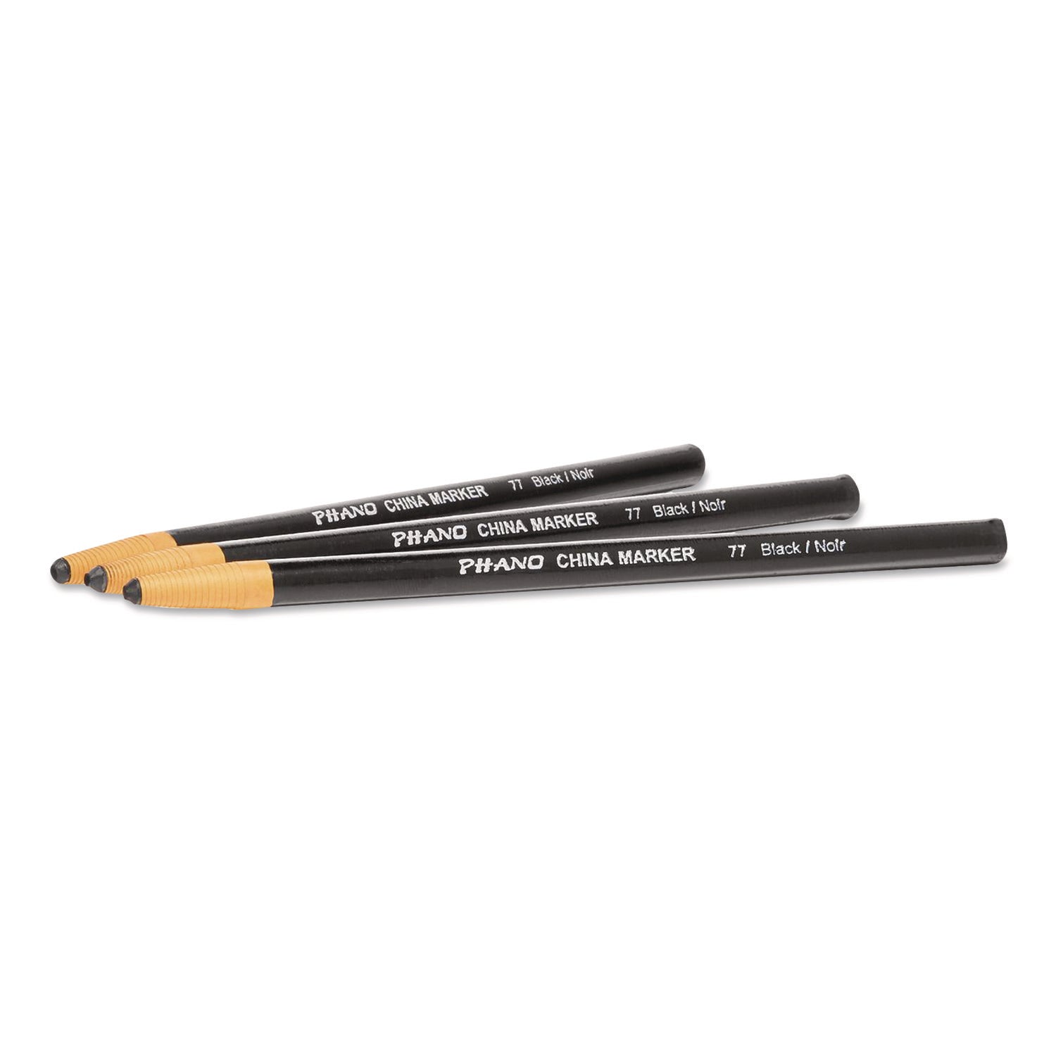 Dixon® China Marker, Black, 12/Pack - Bloom Skins