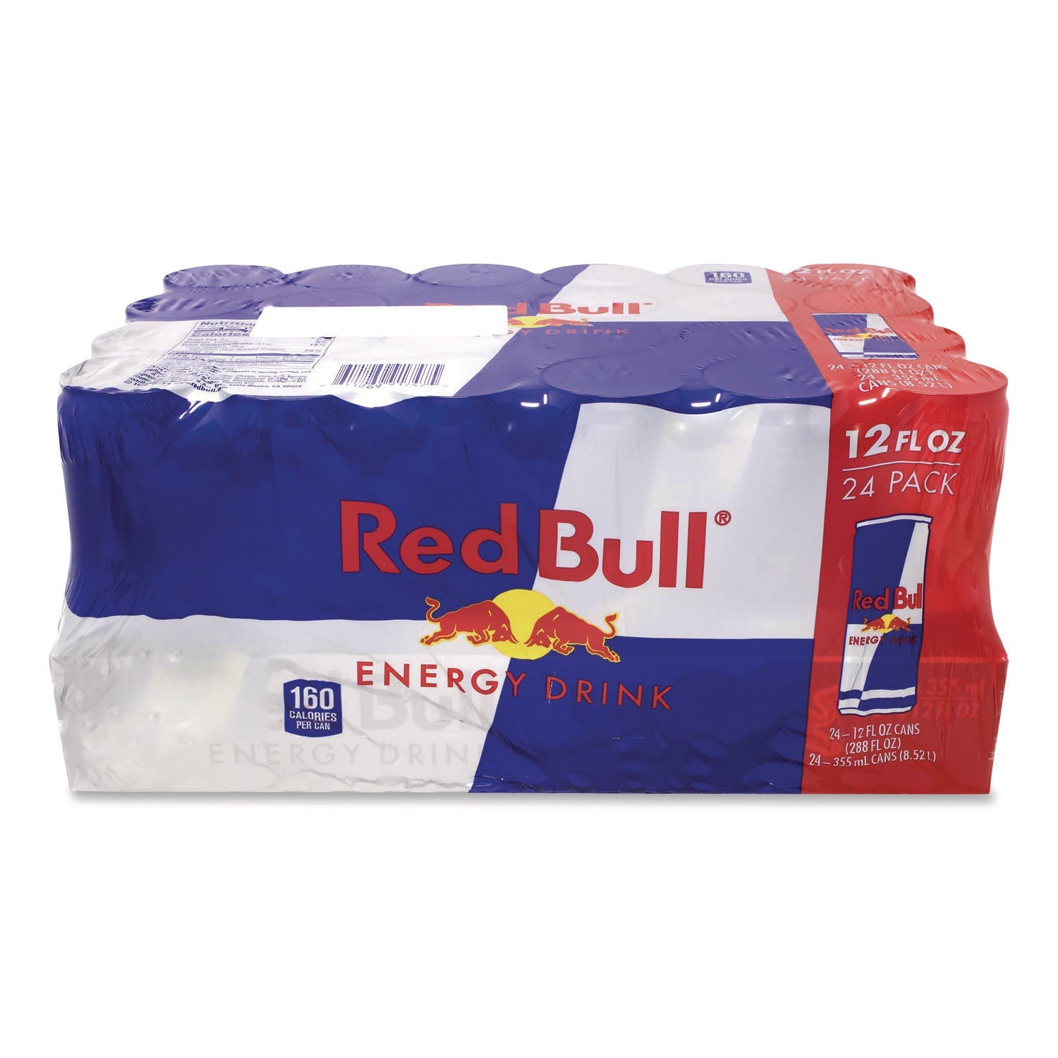 Snack Box Pros Red Bull Energy Drink and Pop Tart Combo Pack,(24) 12oz Cans,(24) Frosted Strawberry/(24) Frosted Brown Sugar Cinnamon/Bundle