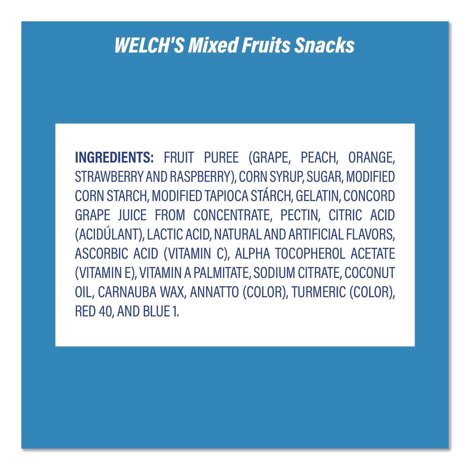 Snack Box Pros Doritos Nacho Cheese Tortilla Chips and Welch's Mixed Fruit Snacks, (50) 1oz Bag Chips, (66) 0.8 oz Pouch Fruit Snacks/Bundle