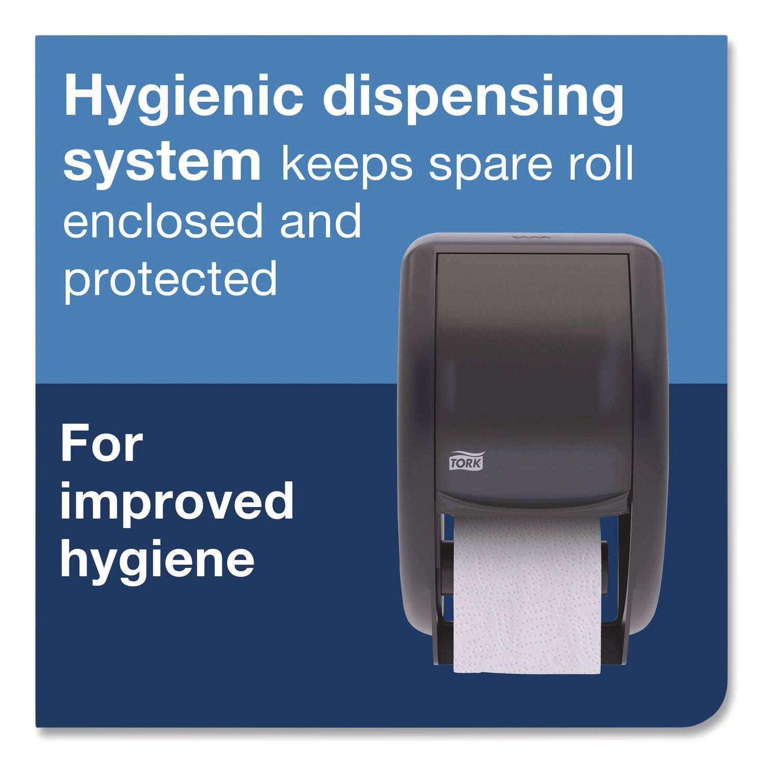 Tork® Advanced High Capacity Bath Tissue, Septic Safe, 1-Ply, White, 2,000 Sheets, 36 Rolls/Carton
