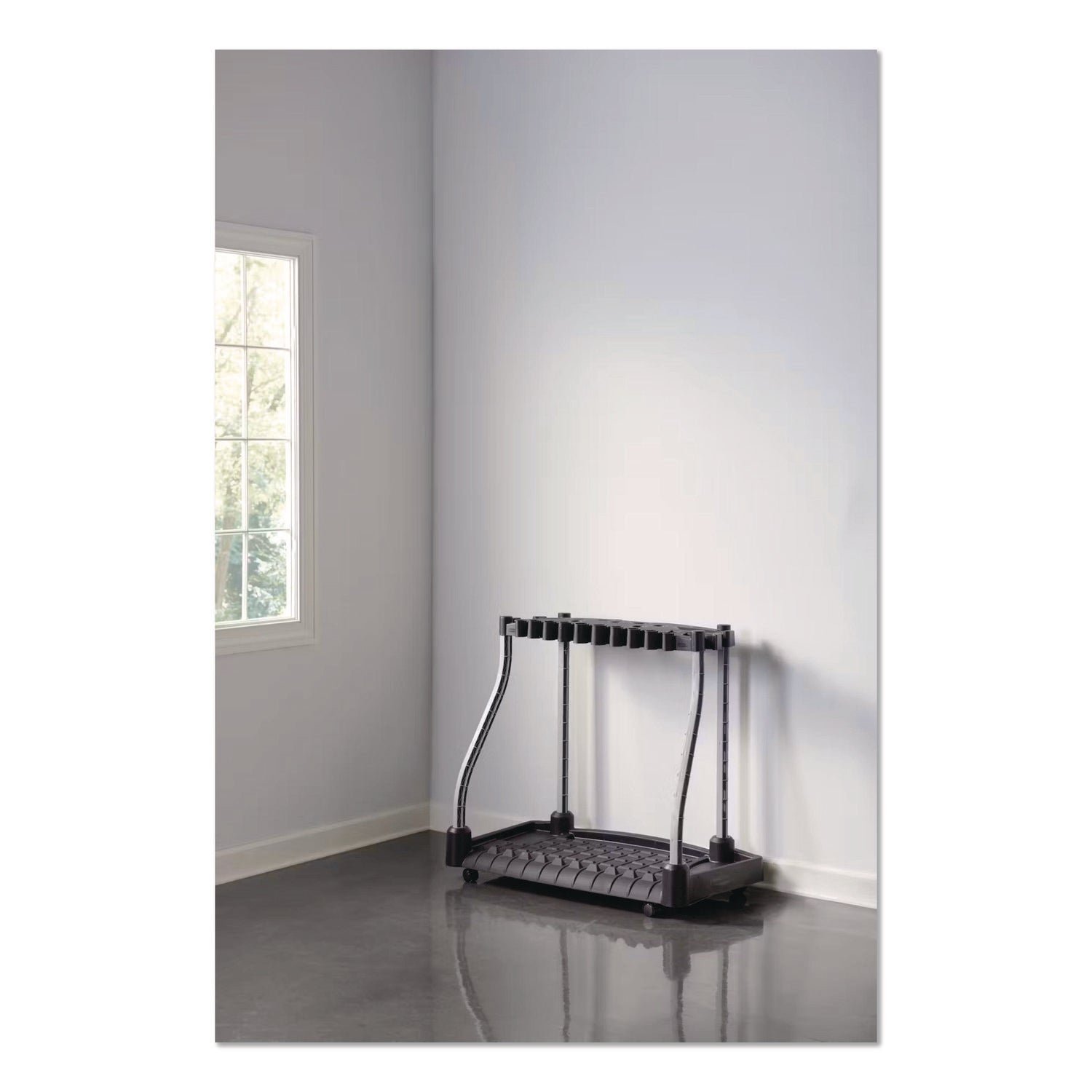 Rubbermaid® FastTrack Garage Tool Tower Rack, Plastic, Holds Up to 40 Tools, 38" x 20.5" x 34.4", Black - Bloom Skins