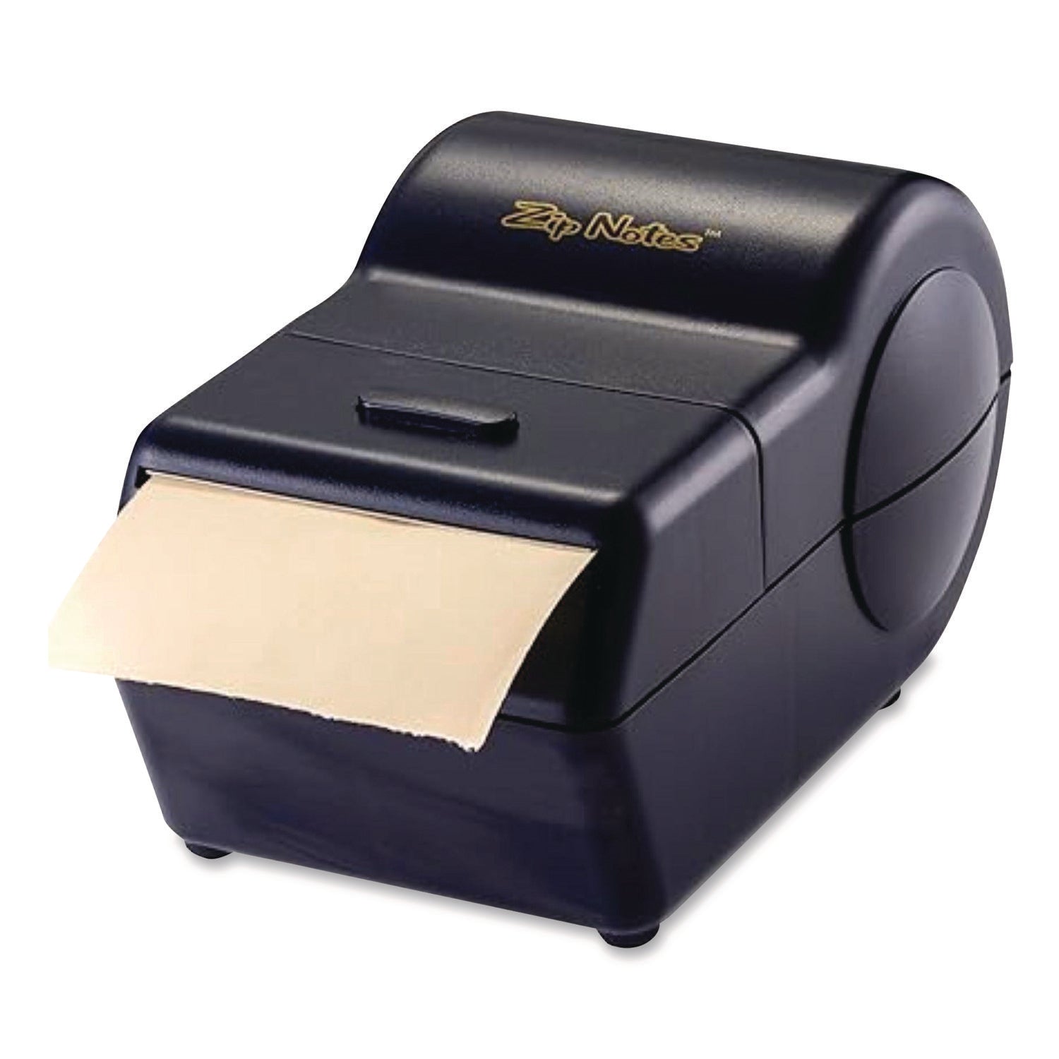Zip Notes™ Administrator Dispenser, For 3 x 3 Pads, Black, Includes 150 ft Roll of Sticky Paper and 2 AA Batteries - Bloom Skins