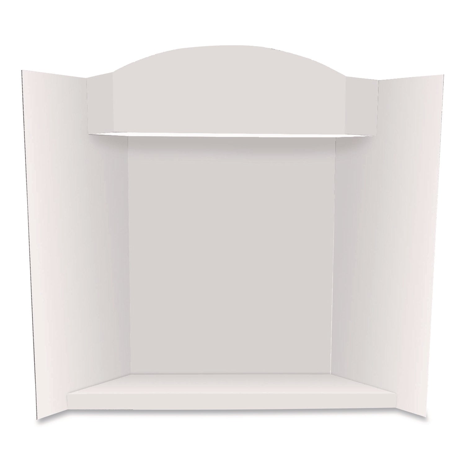 Royal Brites Stage It Display Board, 37" x 44", 1-Ply, Corrugate, White, 5/Pack - Bloom Skins