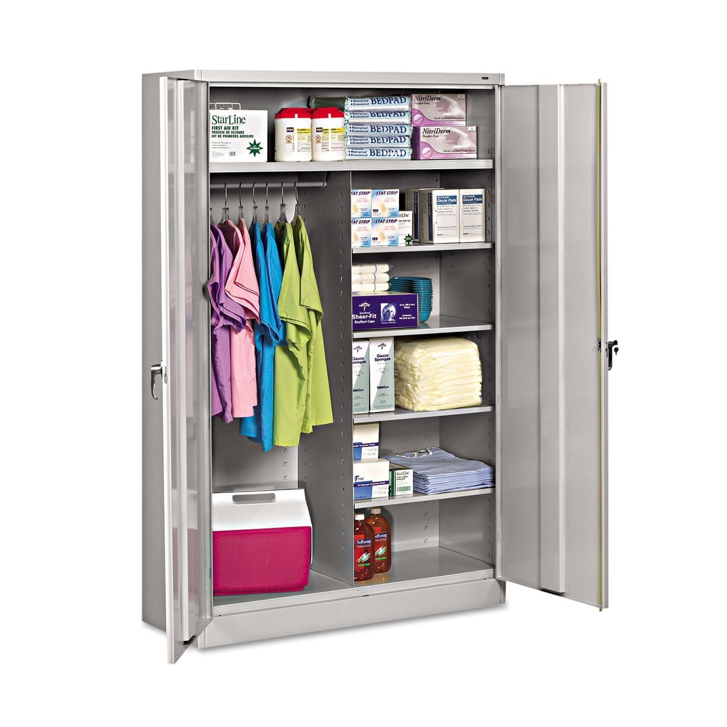 Jumbo Combination Steel Storage Cabinet | Tennsco