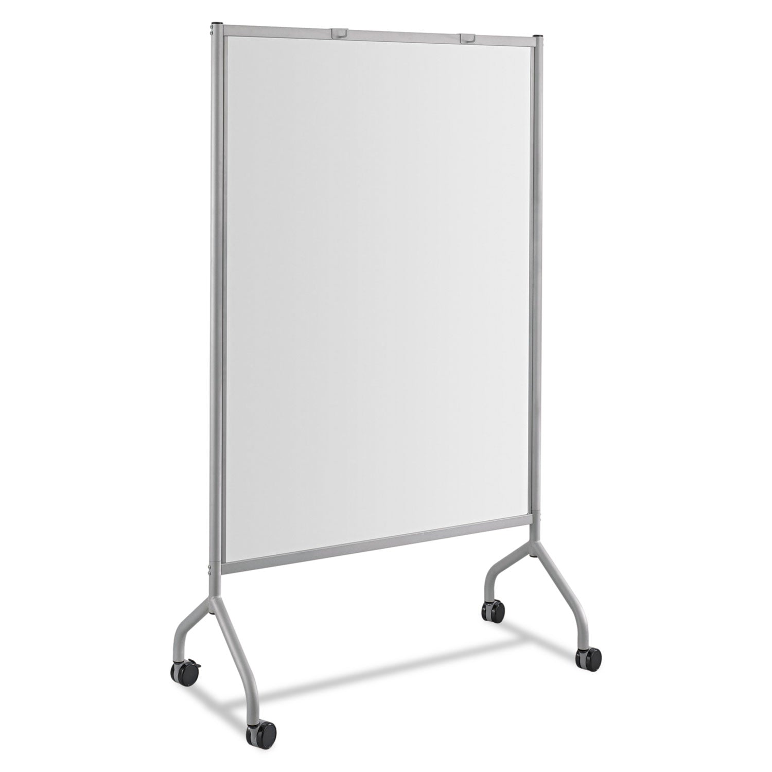 Safco® Impromptu Whiteboard Collaboration Screen, 36" x 60", White Surface, Gray Metal/Plastic Frame
