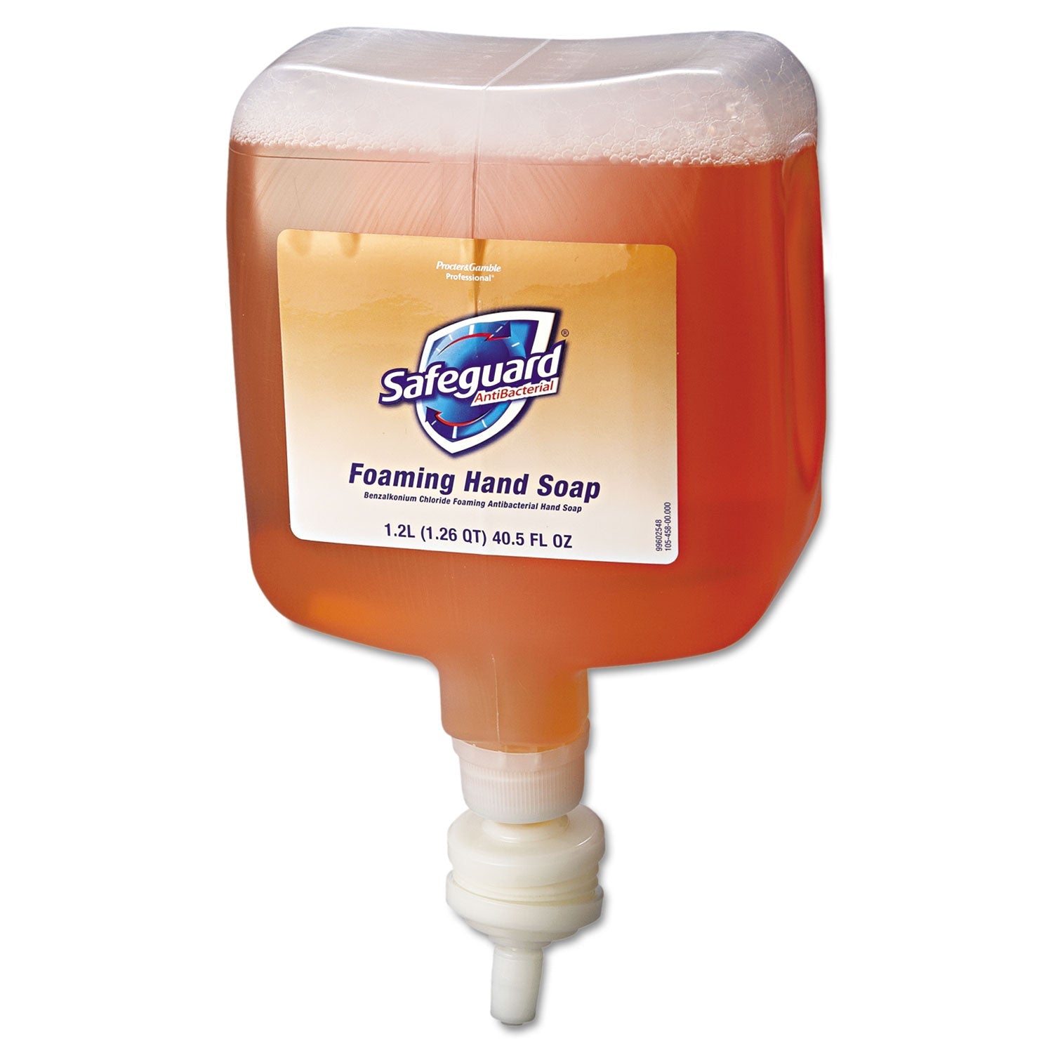 Safeguard™ Professional Antibacterial Foam Hand Soap Refill, Pleasant Scent, 1,200 mL, 4/Carton