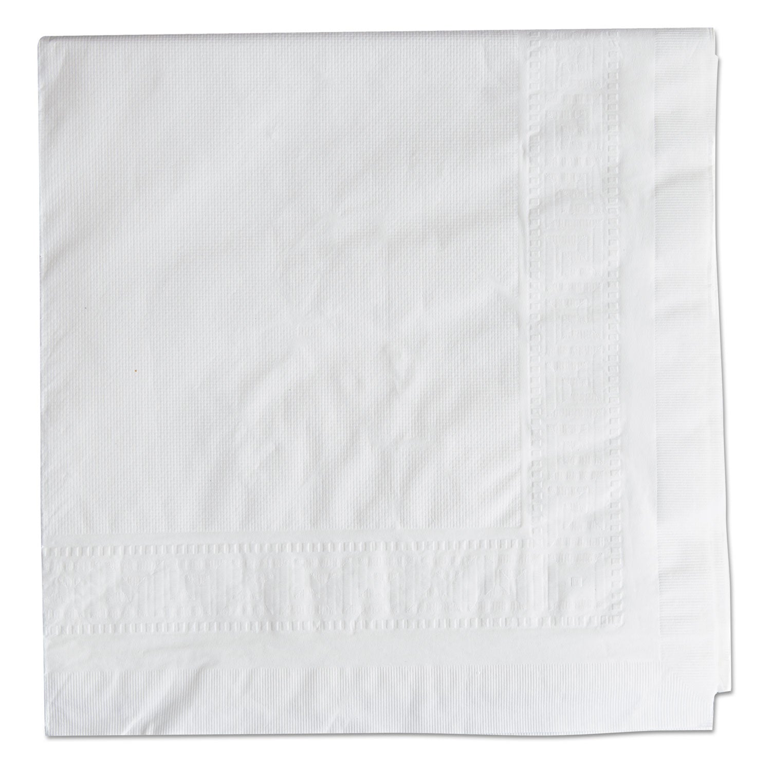 Hoffmaster® Cellutex Table Covers, Tissue/polylined, 54" X 108", White, 25/carton