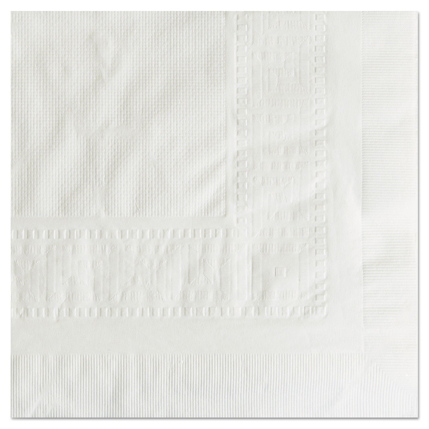 Hoffmaster® Cellutex Table Covers, Tissue/polylined, 54" X 108", White, 25/carton