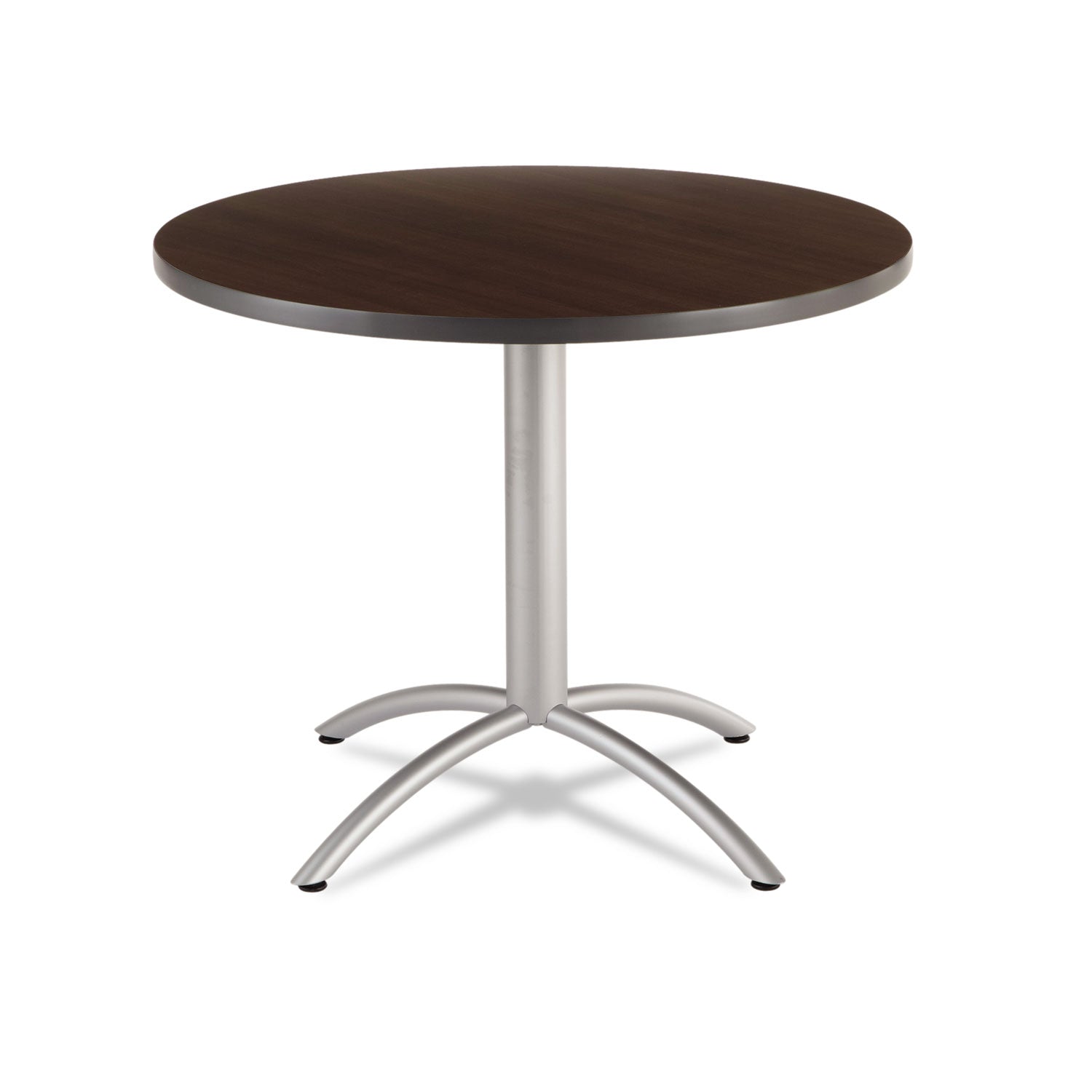 CafeWorks Cafe-Height Table | 36" Round, Walnut
