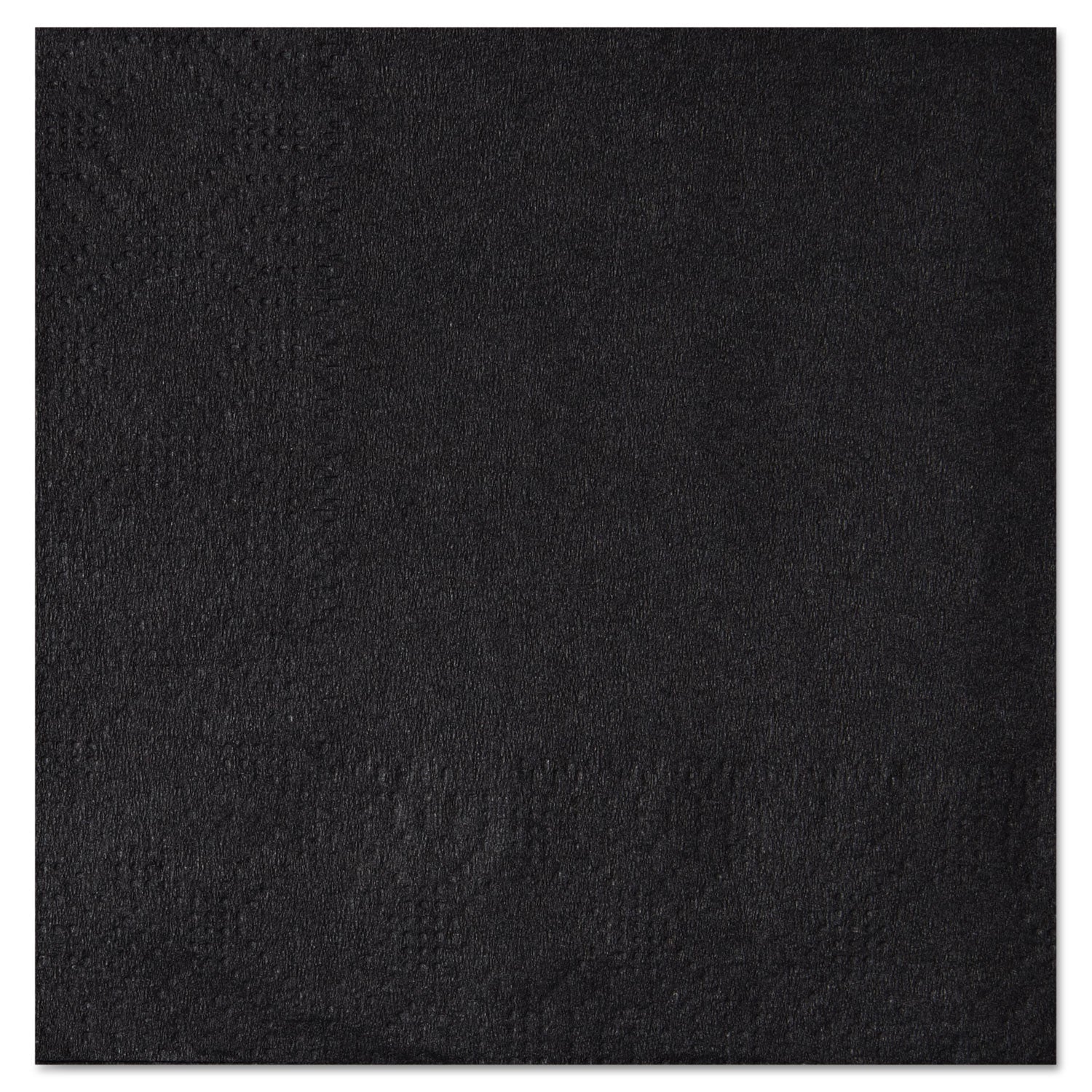 Hoffmaster® Beverage Napkins, 2-Ply, 9 1/2 X 9 1/2, Black, 1000/carton