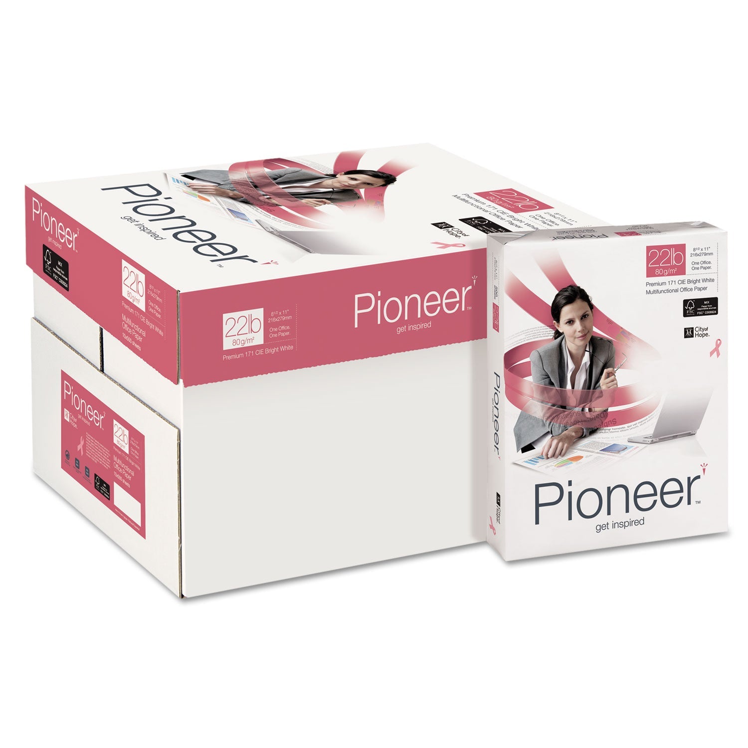 Premium Multipurpose Paper | Pioneer® 22lb, 99-B