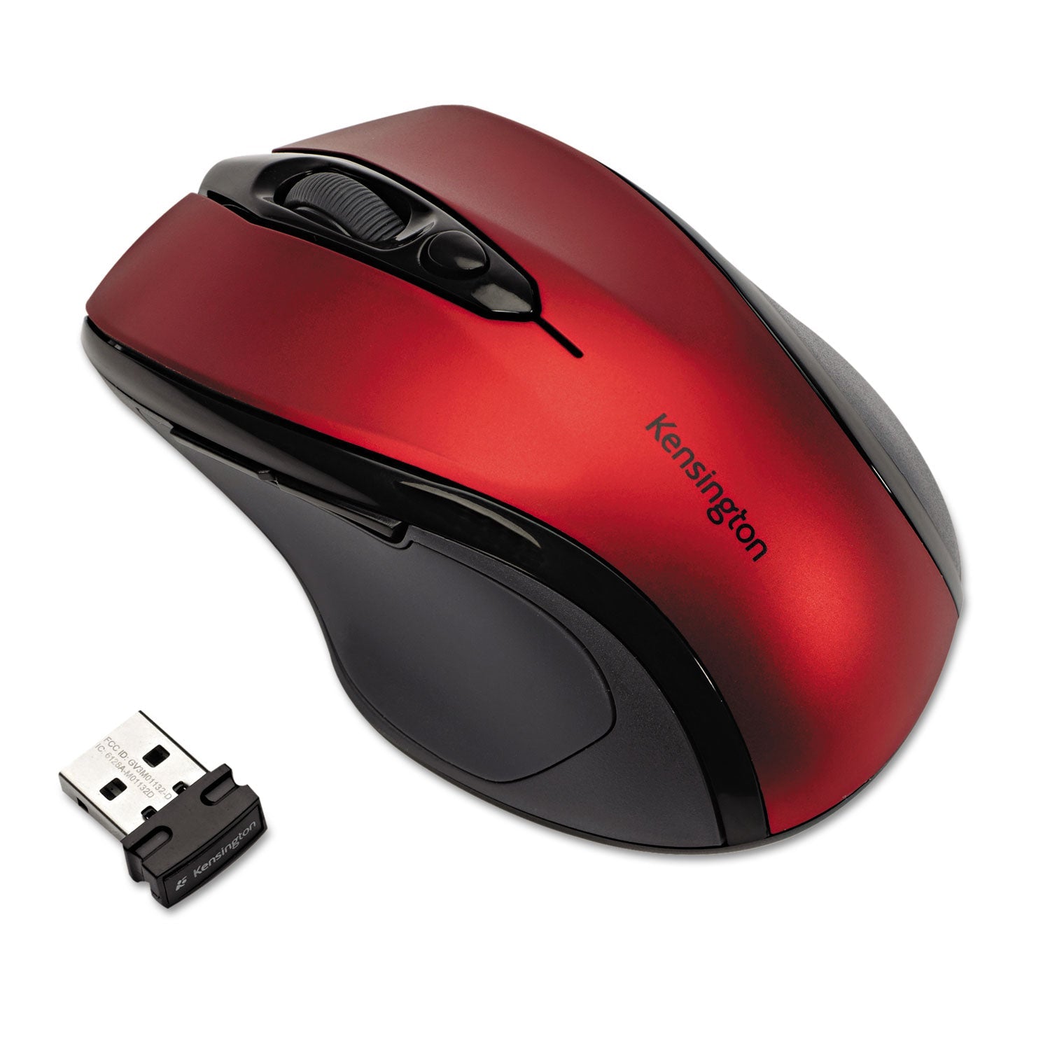 Pro Fit Mid-Size Wireless Mouse | Ruby Red