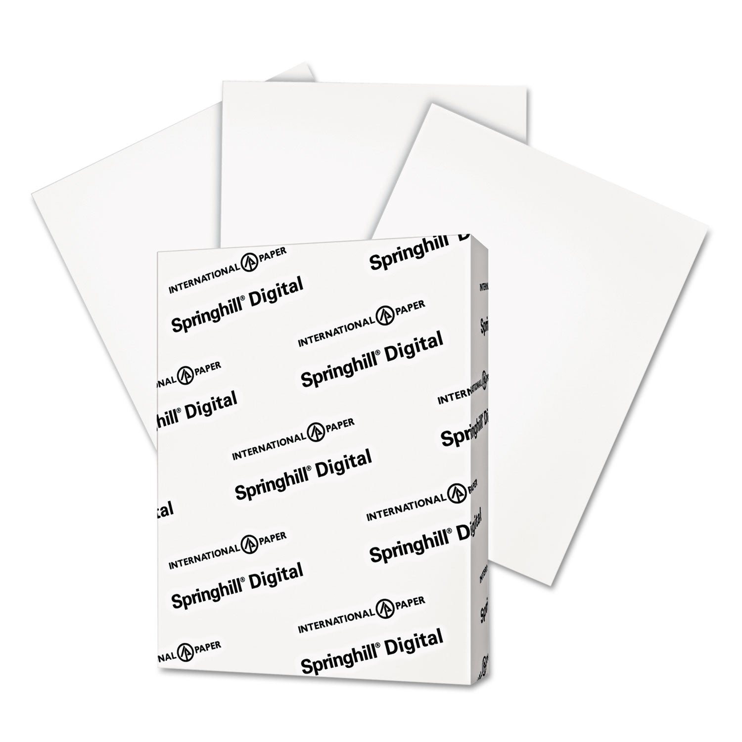 Springhill® Digital Vellum Bristol White Cover, 67 lb Bristol Weight, 8.5 x 11, Vellum White, 250/Pack