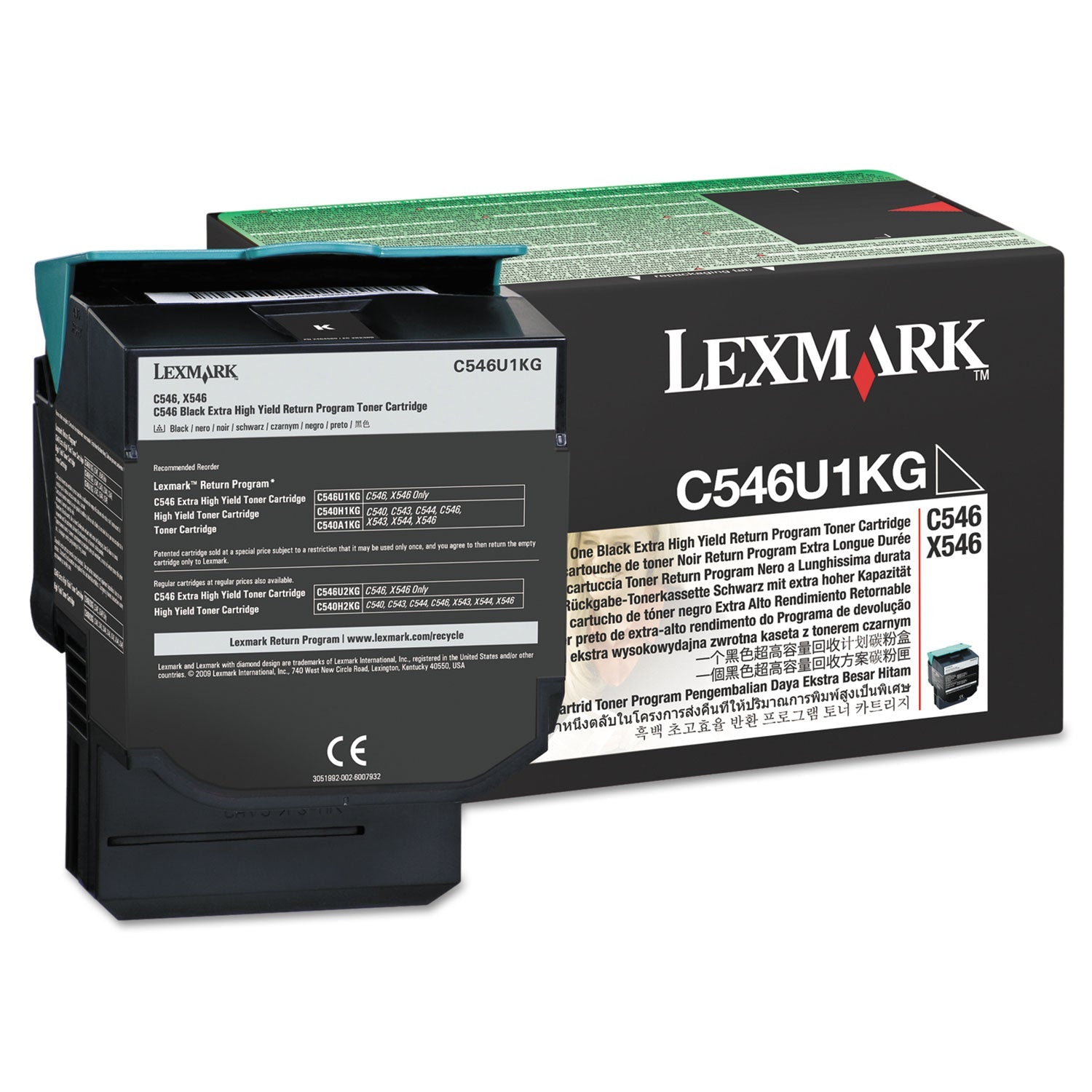 Lexmark C546u1kg Toner | Extra High-Yield Black