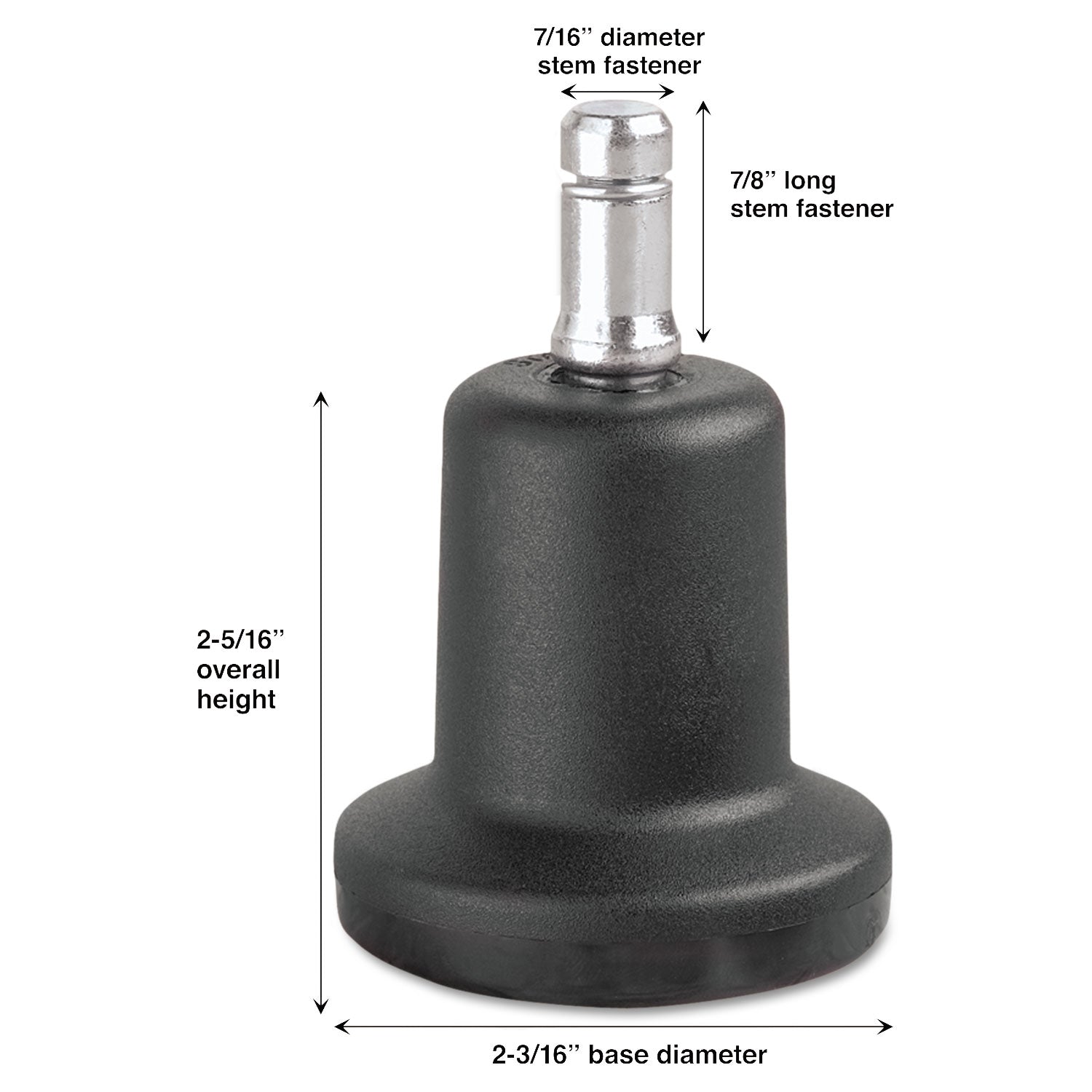 High Profile Bell Glides | Grip Ring Stem, 5/Set