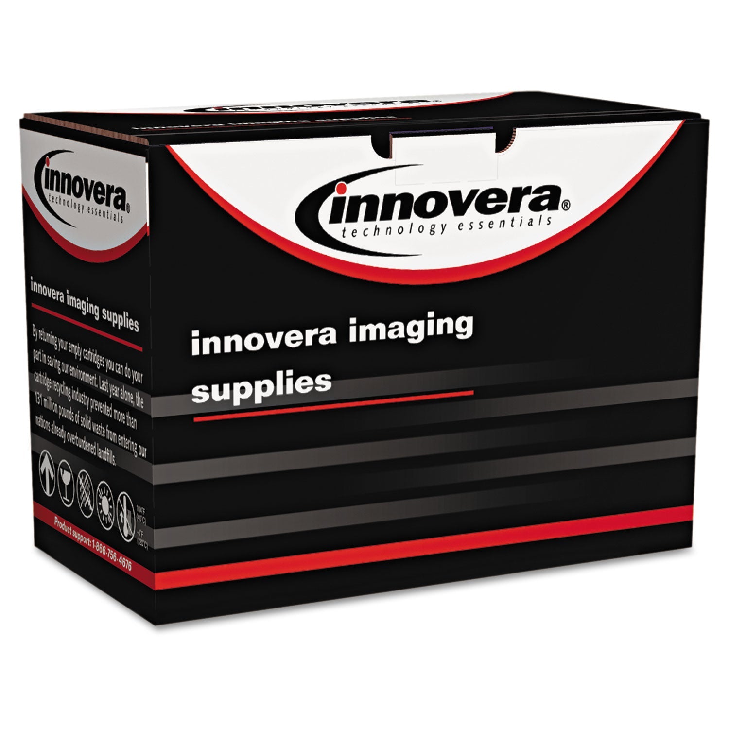 Remanufactured Black Toner | For 17A, 1.6k Yield