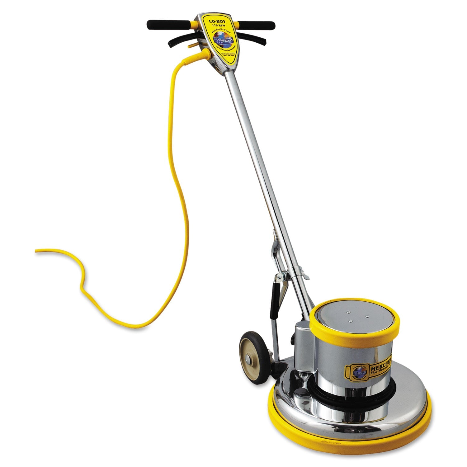 Mercury Floor Machines Pro-175-17 Floor Machine, 1.5 Hp Motor, 175 Rpm, 16" Pad