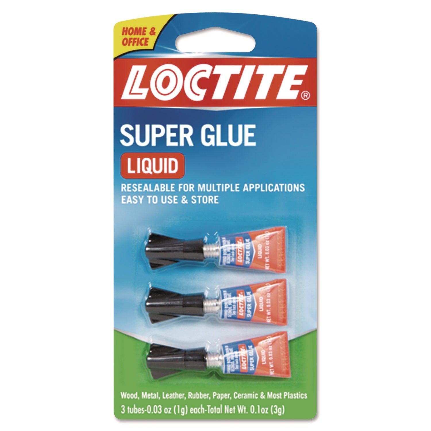 Loctite® Super Glue, 0.11 Oz, Dries Clear, 3/pack