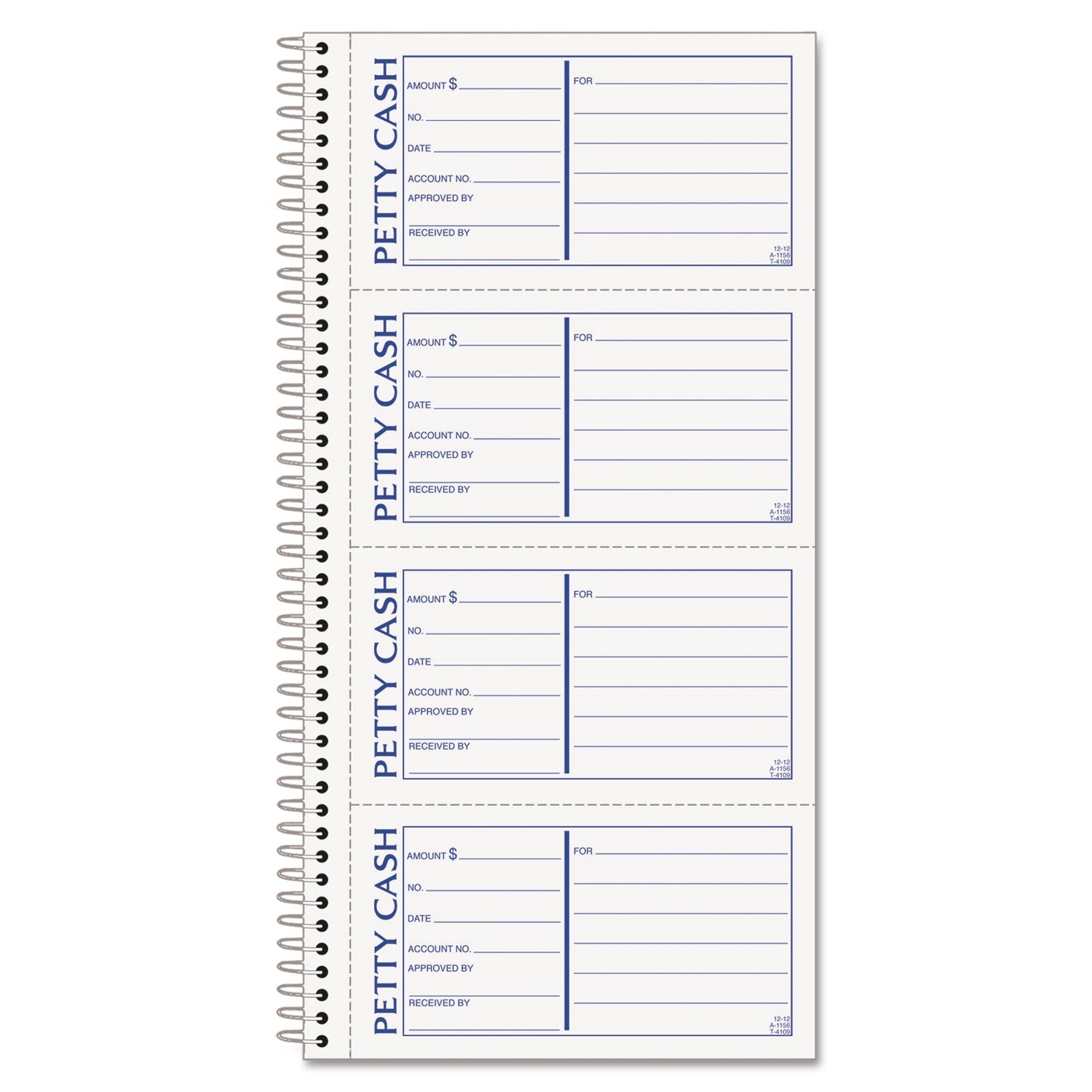 TOPS Petty Cash Receipt Book | 2-Part Carbonless