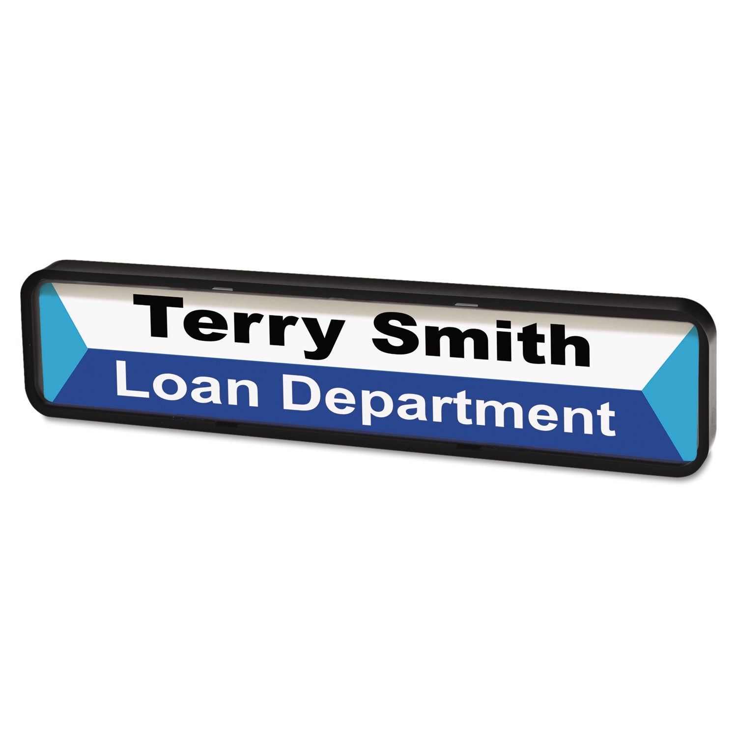DIY Sign | 9.38x2, Black, Advantus