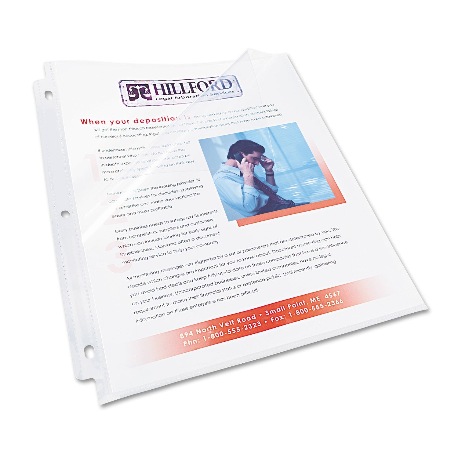 Avery® Quick Top And Side Loading Sheet Protectors, Letter, Diamond Clear, 50/box