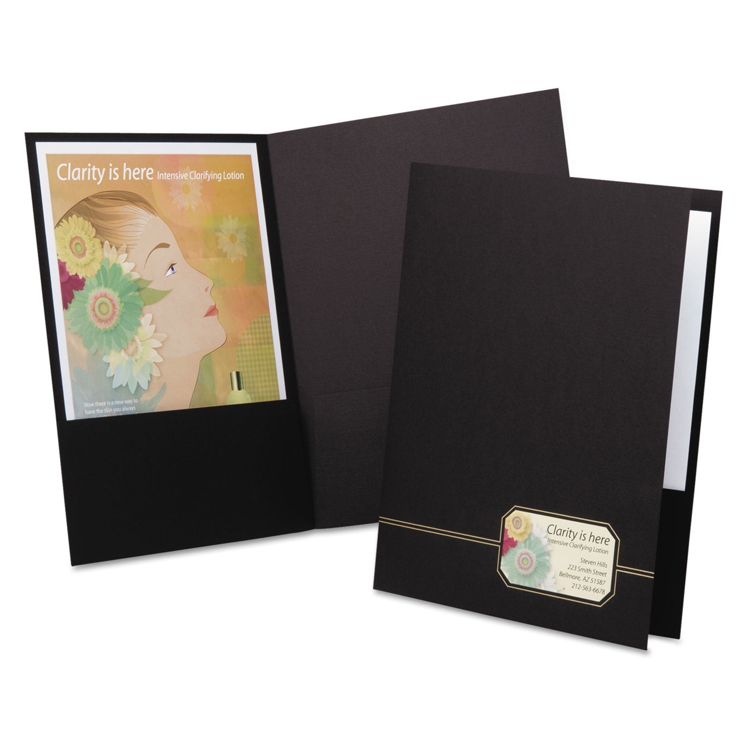 Oxford Monogram Series Business Portfolio | 4/Pack