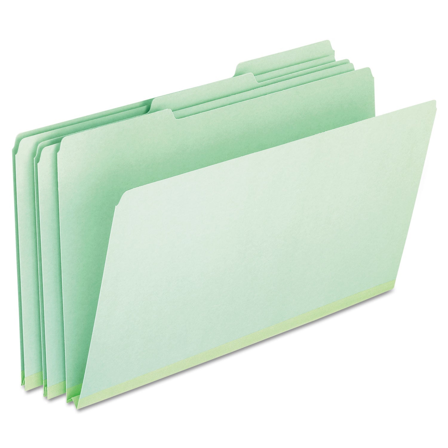 Pressboard Expanding File Folders | Green