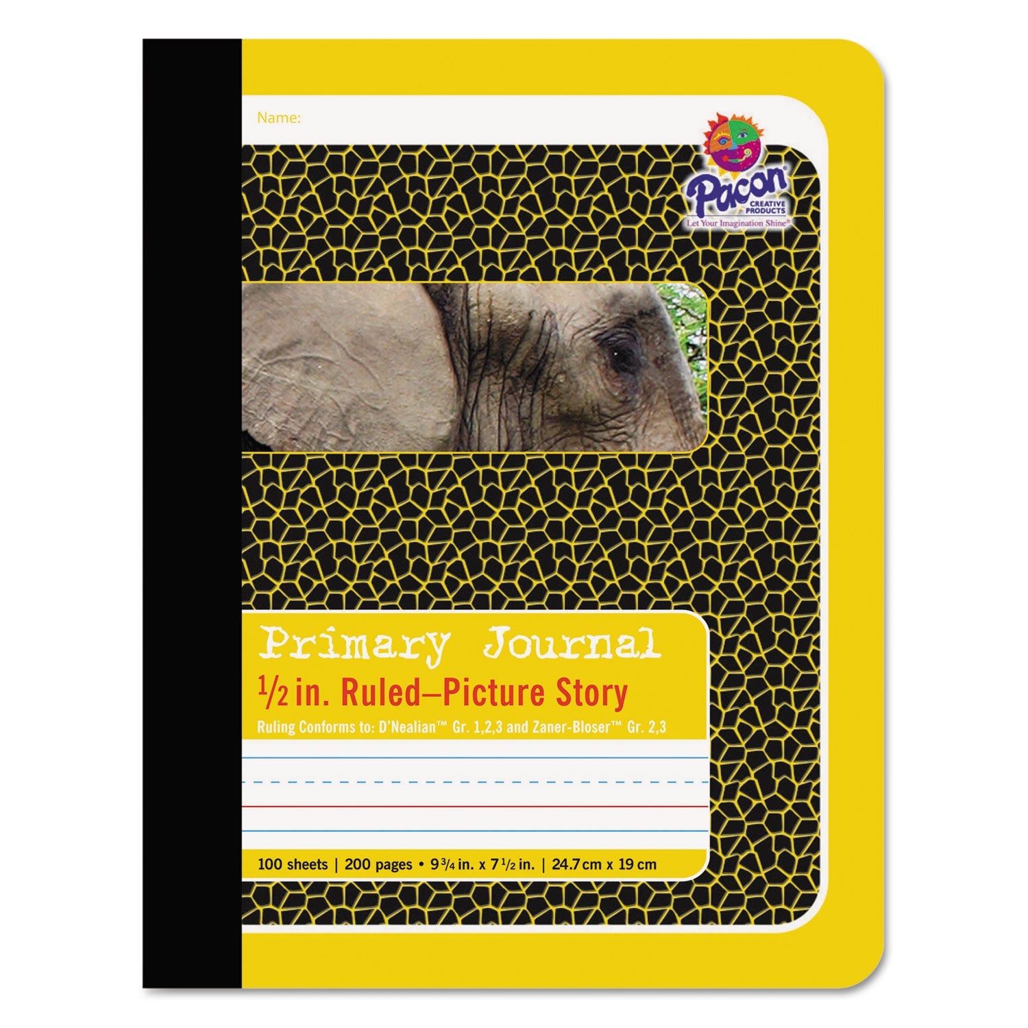 Pacon Primary Journal | Yellow Cover