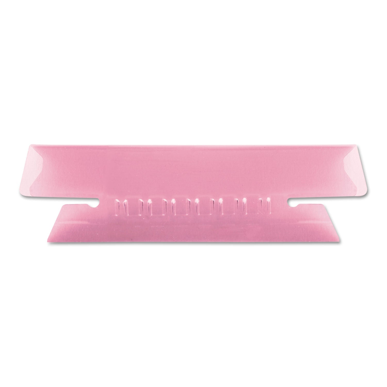Transparent Colored Tabs | Pink, 1/3-Cut, 25/Pack