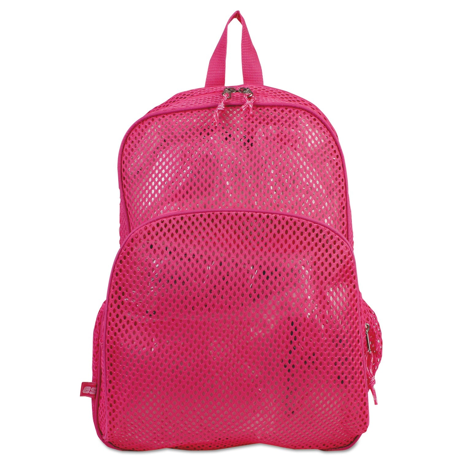 Mesh Backpack | Clear/English Rose Fits 17" Laptop