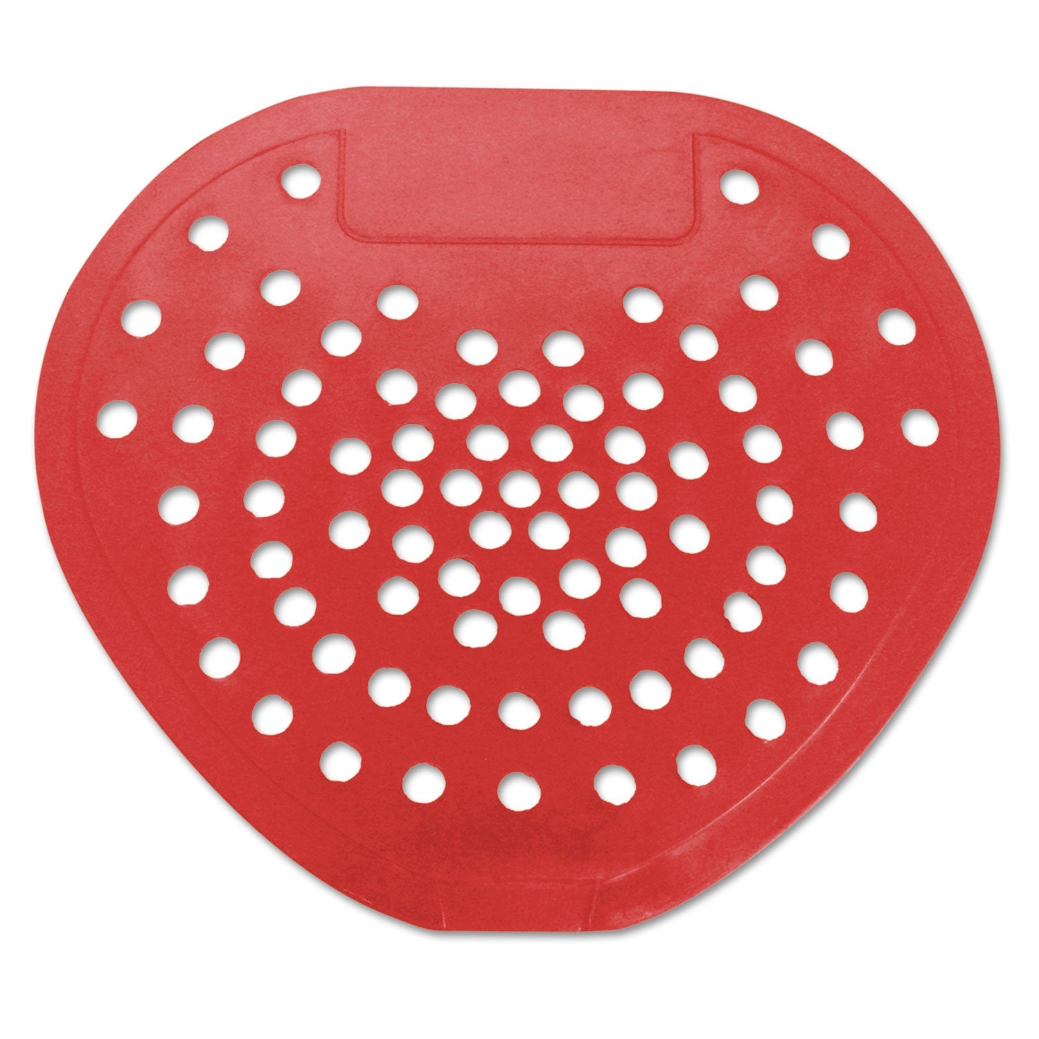 HOSPECO® Health Gards Vinyl Urinal Screen, Cherry Scent, 7.75 X 6.88, Red, Dozen