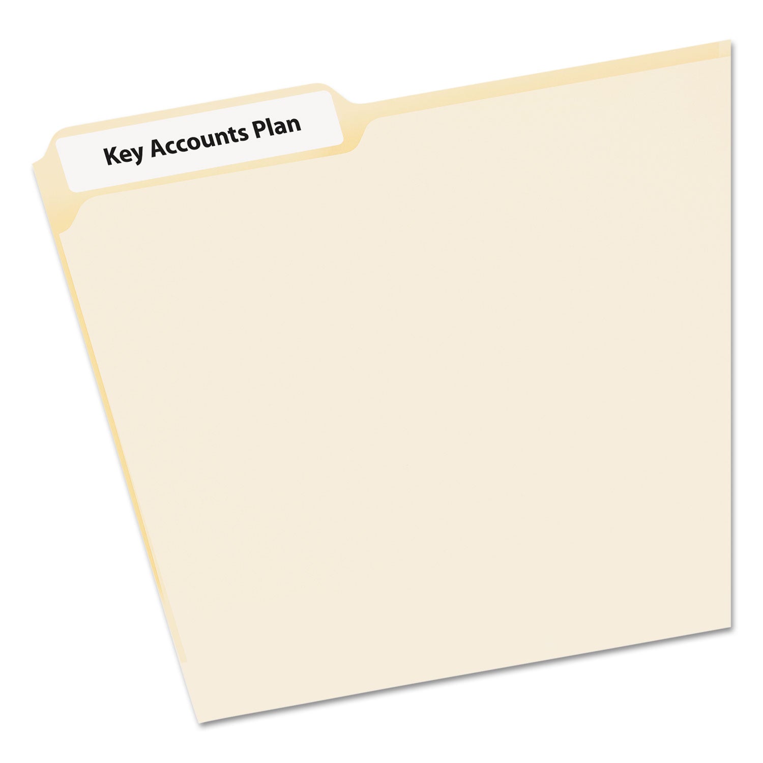 Avery® Ecofriendly Permanent File Folder Labels, 0.66 X 3.44, White, 30/sheet, 50 Sheets/pack