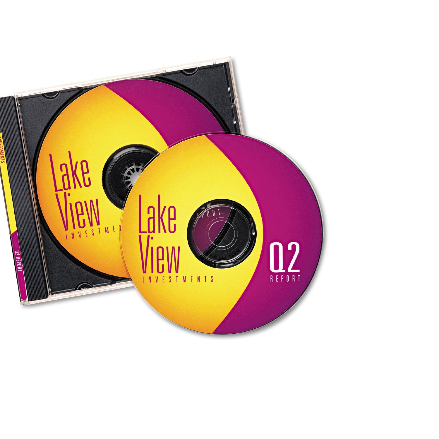Avery® Inkjet Cd Labels, Matte White, 40/pack