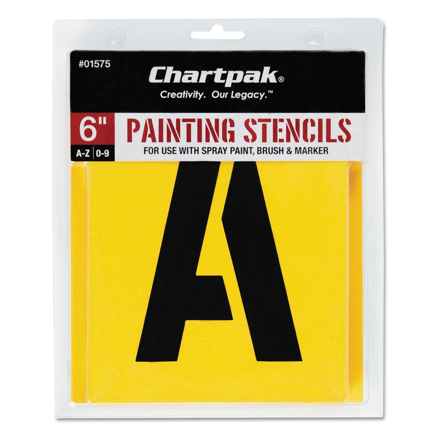 Professional Lettering Stencils | 6", 35/Set