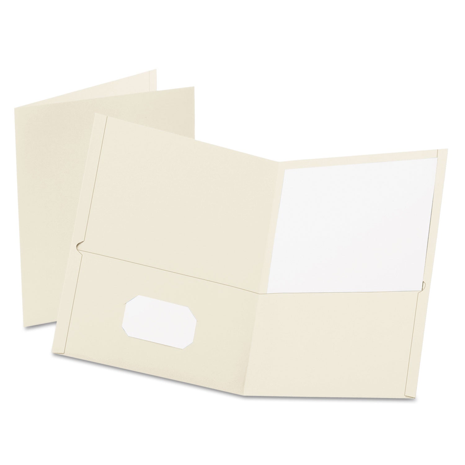 Oxford Twin-Pocket Folder | White 25/Box