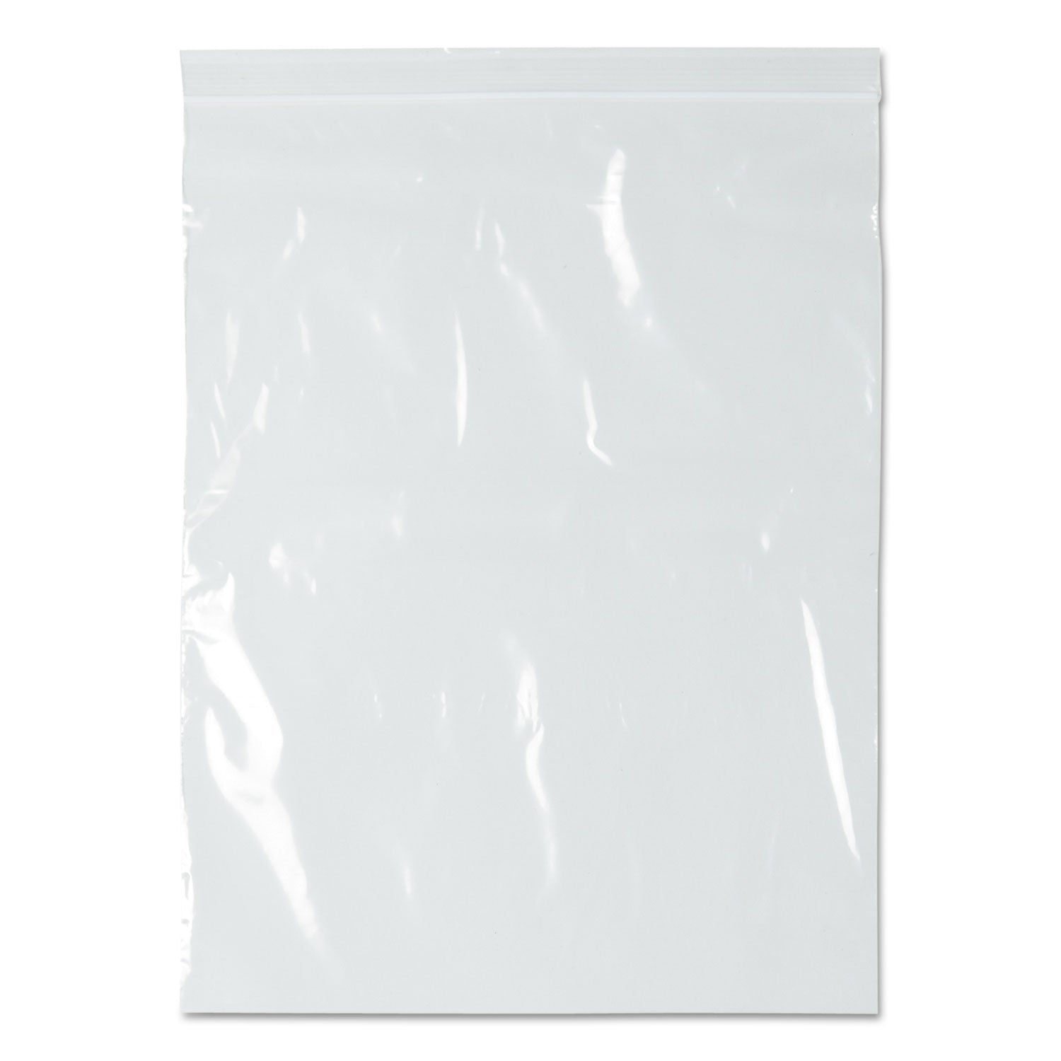 BagCo™ Zippit Resealable Bags, 2 Mil, 10" X 13", Clear, 1,000/carton - Bloom Skins